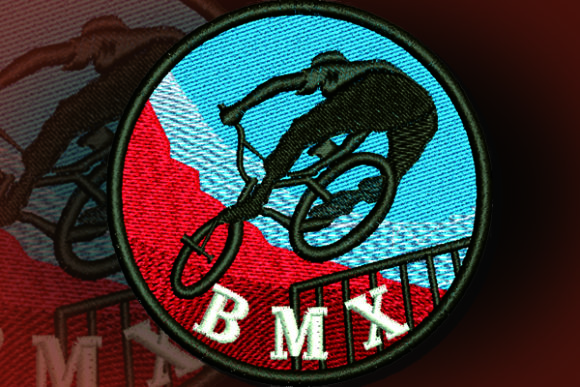 BMX Patch: A Vibrant Addition to Your Embroidery Line
