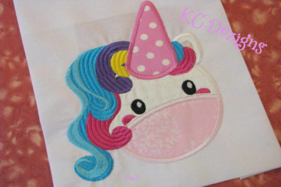 Cute Unicorn Face Mask Applique: A Magical Touch