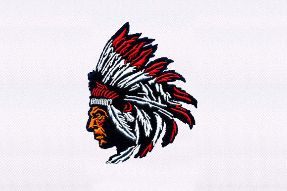 Native American Man: A Versatile Embroidery Design