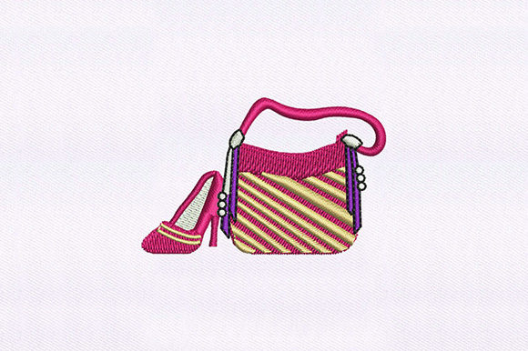 Women Bag Shoe Design: A Festive Embroidery Gem